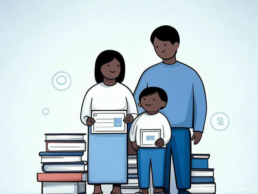 Family involved in academic competitions