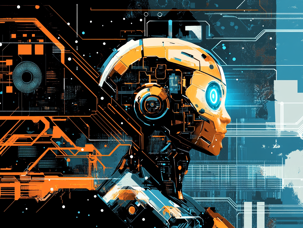 Plugged in Robot